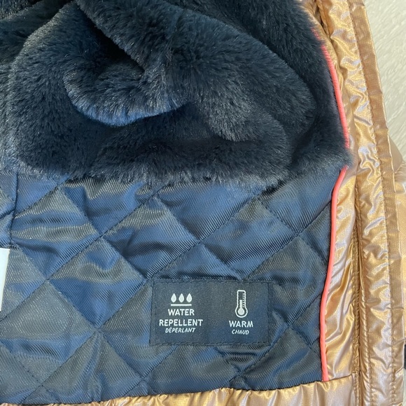 IKKS Kids Down Hooded Puffer, size 4 - Picture 5 of 7